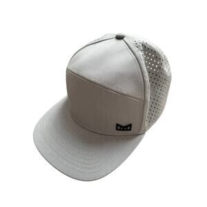 Melin Trenches Hydrolite Hat Heather Grey Performance Snapback Cap